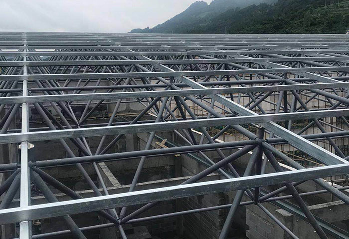 双流县仁怀冠英学校艺体楼网架