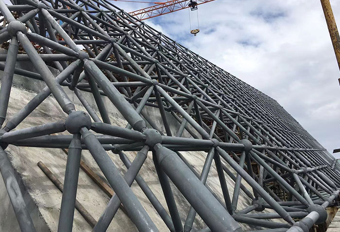 双流县网架施工