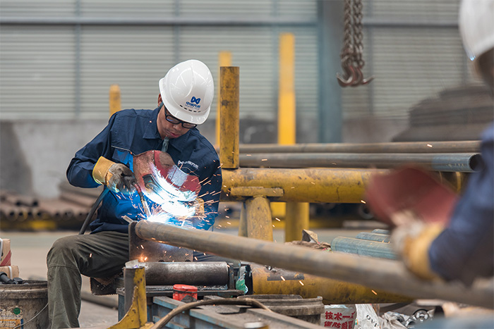 双流县网架焊接车间