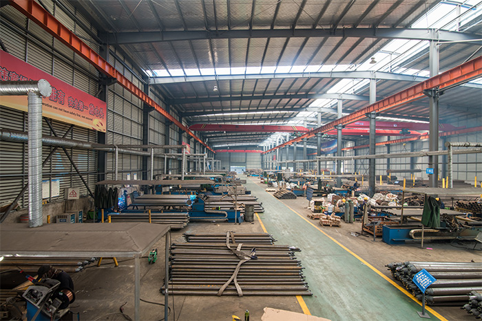 双流县网架焊接车间