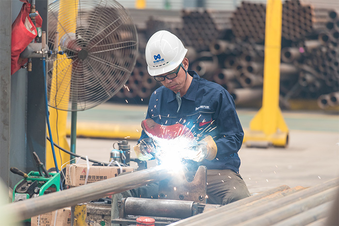 双流县网架焊接车间